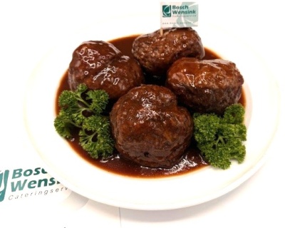 Gehaktballen 4 stuks in de jus 